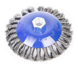 Щетка выгнутая крученая ЩВ-125 К 125 мм, М14 для УШМ ДИОЛД 90042022 