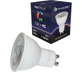 Светодиодная лампа Наносвет LH-MR16-60/GU10/930/38D, 6Вт, GU10, 570Лм, 3000K, Ra95, L037 