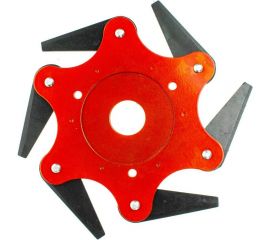 Диск нож с выкидными ножами для триммера TGS 6 лопастей TORGWIN S79525 