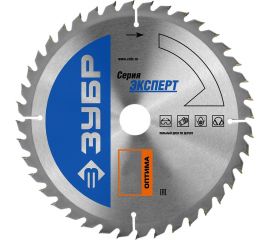 Диск пильный по дереву Оптима (255x30 мм; 40T) Зубр 36903-255-30-40_z01 