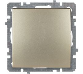 Механизм выключателя NILSON 1СП золото Touran/Alegra metallic 24150401 