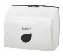 Диспенсер для полотенец LAIMA PROFESSIONAL ECO система H3, V-сложения, белый, ABS-пластик 606548 