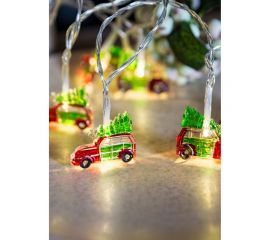 Гирлянда КОСМОС-Машинки 4x1х3см цветн. 10LED, KOC_GIR-B116 