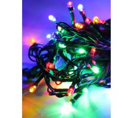 Светодиодная гирлянда КОСМОС 100 светодиодов, мультиколор, 10.8 м, 8 режимов KOC_GIR100LED_RGB 