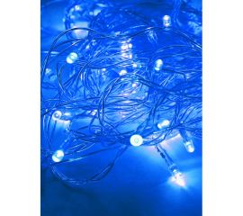 Гирлянда КОСМОС LED 100 светодиодов, синий, 10,8 м, 8 режимов мигания, KOC_GIR100LED_B 
