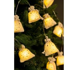 Гирлянда КОСМОС Подарки 6x4х7см ткань 10LED, KOC_GIR-B118 