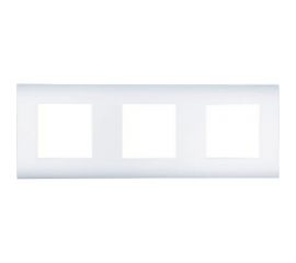3-постовая рамка LK Studio, серебристый металлик, LK45 854303-1 