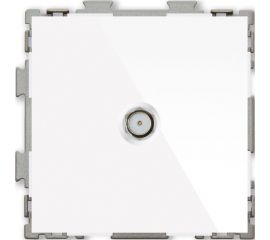 Спутниковая розетка CGSS SAT белая Практика PL-W201S-WCG 