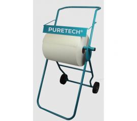 Диспенсер для протирочных материалов в рулонах Puretech напольный D1010 