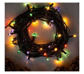 Гирлянда-нить Luazon ECO, IP20, 5 м, Н.Т. 50 ламп, 220V, 8 режимов, мультиколор 1585772 