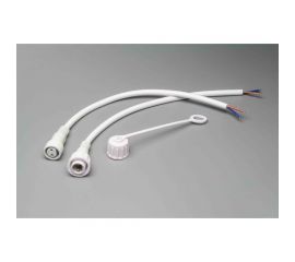 Коннектор TEAMPROF папа-мама, 2 pin, белый TPF-MF2-60/2-W 