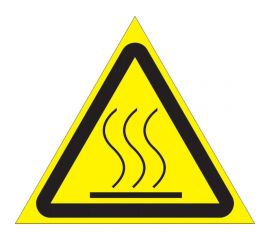 Знак ""осторожно. горячая поверхность"" Стандарт Знак w26, 200 мм, пленка пп 00-00031357 