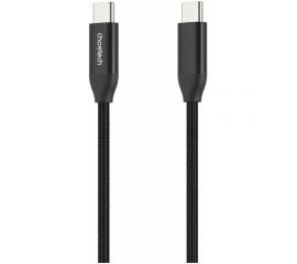 Кабель для передачи данных и зарядки Choetech USB Type C, PD 240 Вт, 480Mbps, нейлоновая оплетка, 2 м XCC-1036-BK 