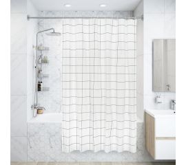 Шторка для ванной VIDAGE Де-Витт/La Scuola с кольцами 180x200 1327032 