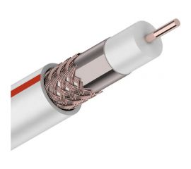 Коаксиальный кабель CADENA RG-6SAT-Optima premium белый MP RG-6SAT-OptredMP 