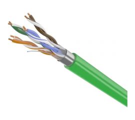 Кабель Folan F/UTP Cat 5e PVC LSнг(А)-LSLTx 4x2х0.52 (305 м) зеленый УТ-00001500 