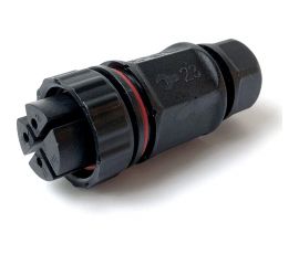 Водостойкий 3-полюсный разъем TTAF Elektronik розетка 250V 20A IP68 WPF-0300M20 