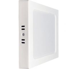 Светодиодный накладной светильник truEnergy квадрат 20w 4000k 1600lm 230x230мм белый пластик 10110 