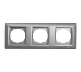 3-местная рамка Vesta Electric Roma Silver FRM050602SRM 