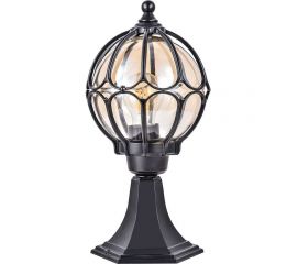 Садово-парковый светильник FERON PL3704 круглый на постамент 60W 230V E27, черный 06341 