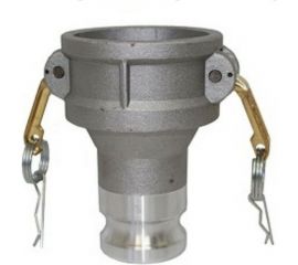 Камлок соединение типа DА (переходник розетка 4"" х ниппель 3""; алюминий) TITAN LOCK TL4030DAAL 