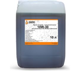 Моторное масло Лакирис SAE полусинтетическое, 10W30, API CI-4/SL, 10 л 4673725503345 