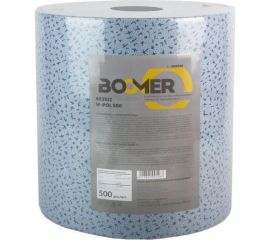 Нетканые полипропиленовые салфетки для обезжиривания BOOMER w-pol 500, 70 г/м?, 30x38 см., синий 803512 