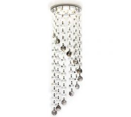 Встраиваемый светильник Ambrella Light Crystal K3440 CL/BK/CH 