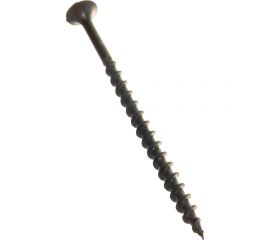 Саморез по дереву для ГКЛ Метизный двор 3,8x64, крупная резьба, оксидированный, 250 шт. 4607159062529 