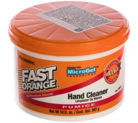 Очиститель рук с пемзой, 397г. PERMATEX ФАСТ ОРАНЖ 35013 