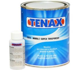 Полиэфирный клей Tenax Marble Super Trasparent прозрачный/густой 1л 039210061 