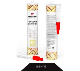 Акриловый герметик для паркета ECOROOM as-21 венге, 310 мл 226-1-310-венг 