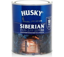 Гель-антисептик для дерева HUSKY SIBERIAN полуматовый орегон 0,9 л 25278 