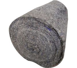 Техническое холстопрошивное полотно ООО Комус, серое, 2.5 мм, 50м х 77.5см, 170 г/кв.м 945236 