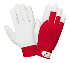 Перчатки 2Hands трикотаж/овечья кожа/манжет на велкро 0755- 8,5 