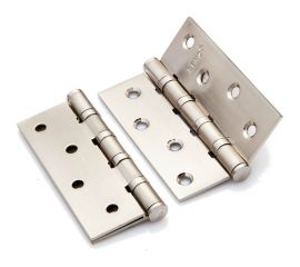 Петля стальная 100*75*2,5, 4 подшипника плоский колпачок РЕНЦ 100- 4BB FH SN 