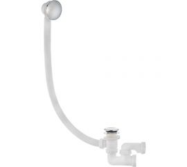 Сифон для ванны Wirquin QUICK CLAC с автоматическим выпуском, 700 мм - хром 30718585 