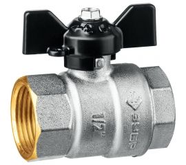 Шаровой кран ЗУБР полнопроходной ""мама-мама"", 1/2"" 51323-1/2 