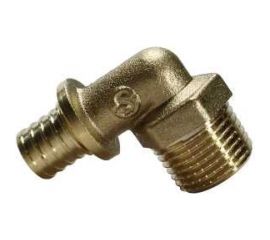 Угольник SINIKON с переходом на НР, латунь, 16(2.2)х3/4"" FA161002 