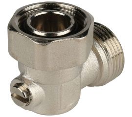 Узел нижнего подключения для радиатора, угловой STOUT RG008S5OMQ4C0D 