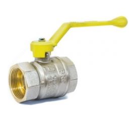 Шаровой кран LD Pride латунь никель газ Ду20 Ру40 ВР полнопроходной рычаг 007-8024 537161 