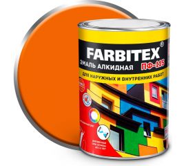 Алкидная эмаль FARBITEX ПФ-115 (персиковый; 0.8 кг) 4300006001 