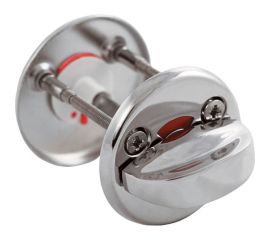 Дверная завертка SCHLOSS ШЛОСС 02001 WC хром, 50 мм тов-123591 