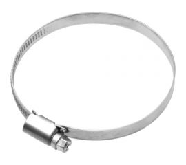 Обжимной червячный хомут MasterProf нержавеющая сталь, 60-80 мм, 5 шт. ИС.140883 