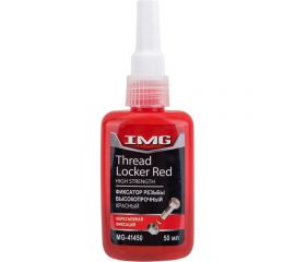 Фиксатор резьбовых соединений IMG сверхпрочный, красный, 50 мл MG-41450 