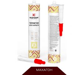 Акриловый герметик для паркета ECOROOM as-21 махагон, 310 мл 226-1-310-мах 