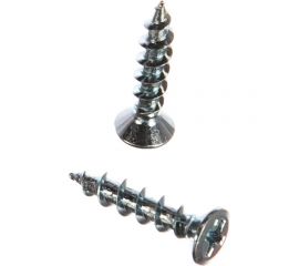 Оконный саморез Качественный КРЕПЕЖ 4х20 белый Philips 400 шт 0300075 КЧ 