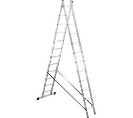 Алюминиевая 2-секционная лестница UFUK 2х12 ступеней 411212 