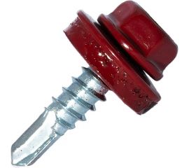 Самосверлящий винт HARDWEX ТМ HWX7-W-P9-5.5x19 мм, св.№3, RAL 3011, 250 шт. 5190000023576 