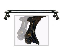 Багажник Nova Bright для ГАЗ 2410-3110, в сборе, сталь, прямоугольный профиль, в пласт. оплетке 140 см 39774 